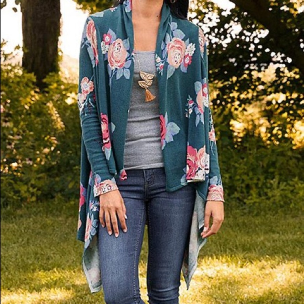 SALE Matilda Jane Lazy Days Floral Cardigan, XS🌸